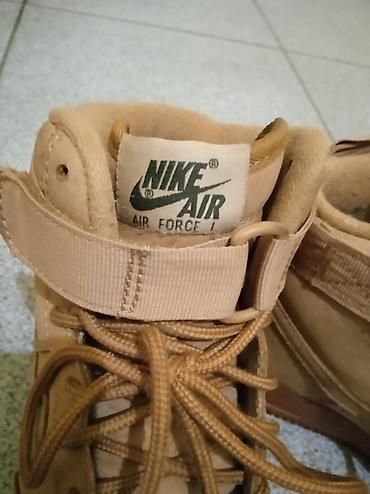 Patike: Nike Air Force 1 broj 39 – duboke patike od prevrnute kože - Model — 4