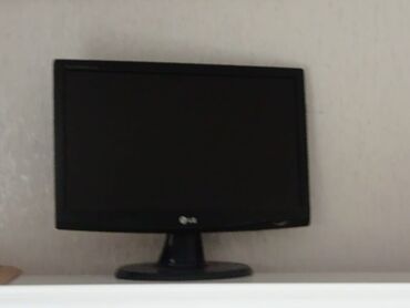 komputer core 2 duo: LG monitor 60 hz Cızığı yoxdur təmiz səliqəli işlək monitordur real