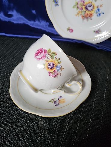 Ostali antikviteti: Set 1948 do 1968g.Volkstedt Pastorale Istocna Nemacka. Trodelni — 10