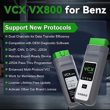 Alati za automobile: Novo - VXDIAG VCX SE VX800 OBD2 za Mercedes Benz VCX SE se može — 15