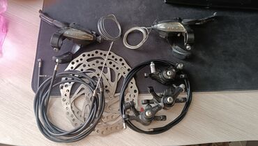 тормоз для велосипеда: Продаю комплект моноблоков с тормозами Shimano оригинал! Всё полностью