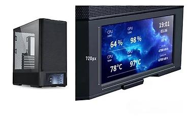 Druga oprema za računare i laptopove: PC kućište sa prednjim informacionim ekranom - Format: mid‑tower ATX — 1