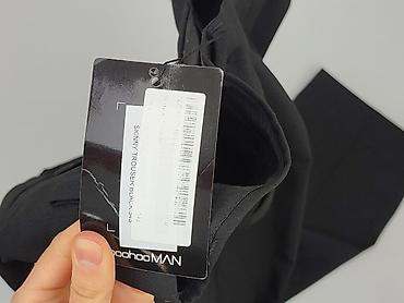 basic t shirt oversize: BoohooMAN, Spodnie garniturowe męskie, rozmiar L — 6