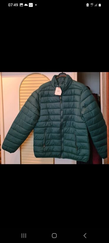 Zimske jakne: Muška puf jakna – dostupne veličine 5XL i 6XL - Kroj: klasična — 6