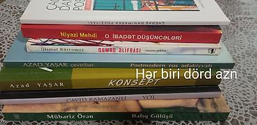 Книги и журналы: Satılır: Azərbaycan və dünya ədəbiyyatından müxtəlif kitablar — 4