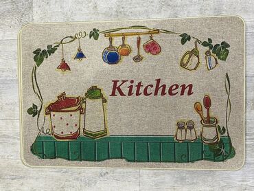 Коврики для туалета и ванны: Коврик для ванной/душа, Новый, цвет - Бежевый, Синий — 2