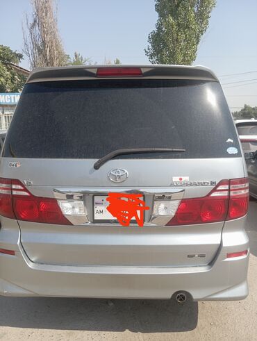 тайота алфхард: Toyota Alphard: 2007 г., 3 л, Автомат, Газ, Минивэн