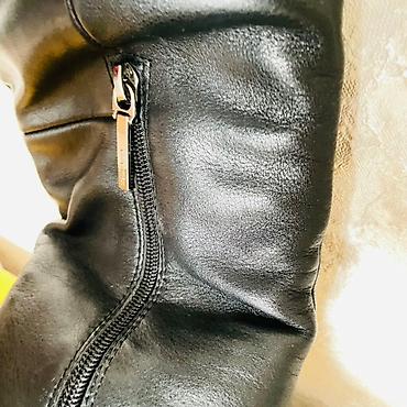 Сапоги: Сапоги, 36, CALYPSO LOVES YOU, Б/у, цвет - Черный — 9