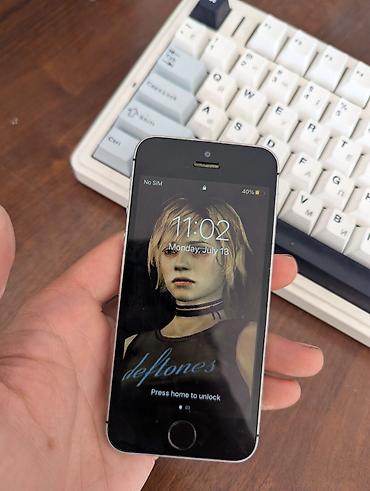 IPhone SE, Колдонулган, 32 ГБ, Күмүш, 84 % — 5