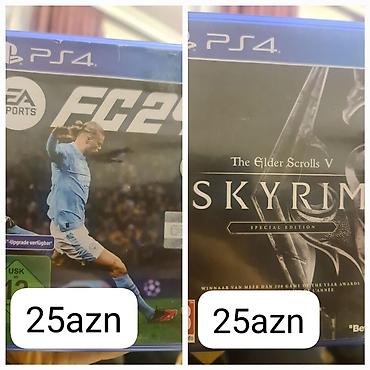disk oxuyucu: PlayStation 4 üçün oyun diskləri: - EA Sports FC 24 (PS4) • Real — 1
