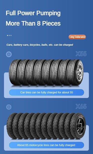 Avtomobil kompressorları və nasosları: Çox mükəmməl Sensor model Üzəri ekran qoruyucu LED SOS işıqları — 7