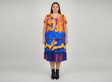 guess sukienki wyprzedaż: Women`s dress, size 3XL