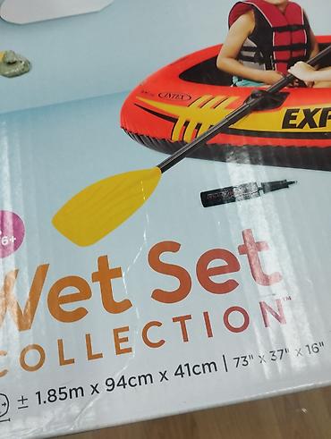 trimer u lidlu: Intex Explorer 200 – gumeni čamac iz serije Wet Set Collection. - — 2