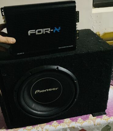 Monitorlar: Avtomobil üçün səs sistemi komplekti - Subvufer: Pioneer markalı