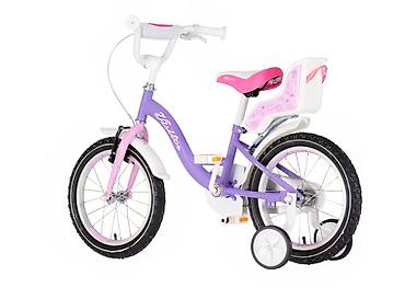 spiderman ranac: Bicikl Visitor Liloo 16" – ljubičasto roze perla - Namenjen deci — 4