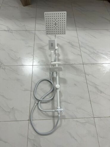 Duş üçün kranlar: Türkiyə Mallid Duş sistemi – yuxarı yağış duşu + əl duşu komplekti — 10