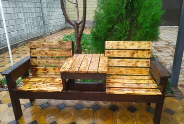 садовая мебель ротанг: Бакча эмерек комплекти, Жыгач