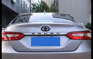 тойота значок: Набор эмблем и букв для Toyota Camry черный глянец (black gloss) — 6