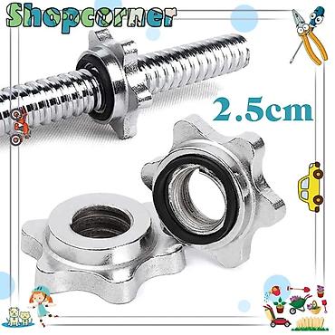 Ştanqlar və ştanq diskləri: Ştanq üçün qrif, Çəki: 2 kq, Yeni — 14