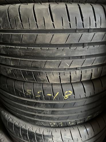 21555: Шины 215 / 55 / R 18, Лето, Б/у, Комплект, Легковые, Япония, Bridgestone — 2