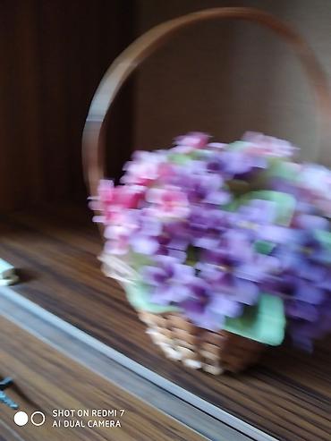 Искусственные цветы: Цветы в корзине Голландия — 7