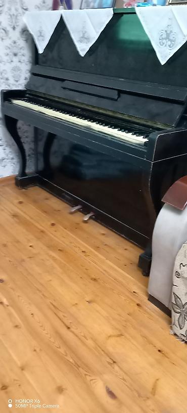 gitara simi: Akkustik pianino – şaquli model - Korpus: klassik qara rəng, taxta — 2