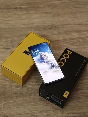 Poco: Poco X6 Pro 5G, Б/у, 256 ГБ, цвет - Серый, 2 SIM