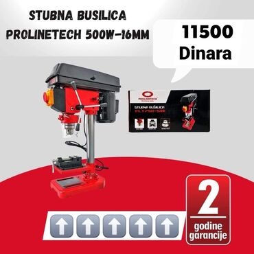 hilti busilica cena: Stubna bušilice 500 w
Novo originalno pakovanje 
Garancija-Račun