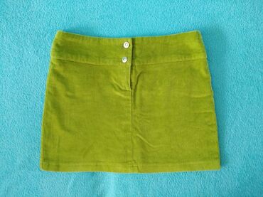 Skirts: S (EU 36), color - Green