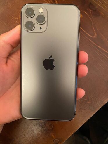 iphone 11 64gb бу: IPhone 11 Pro, Б/у, 64 ГБ, Space Gray, Чехол, 75 %