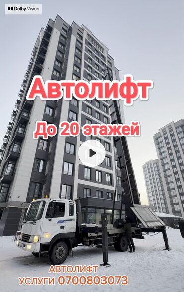 услуга кран: Автовышка | Стрела 65 м. 250 т | Борт 250 кг