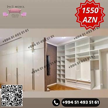 Məhsul: Geniş həcmli qarderob-dolab sistemi Xüsusiyyətlər: - Parlaq
