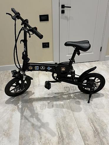 Электровелосипеды: Qatlanan elektrikli velosiped təqdim olunur. Şəhərdaxili hərəkət üçün — 1