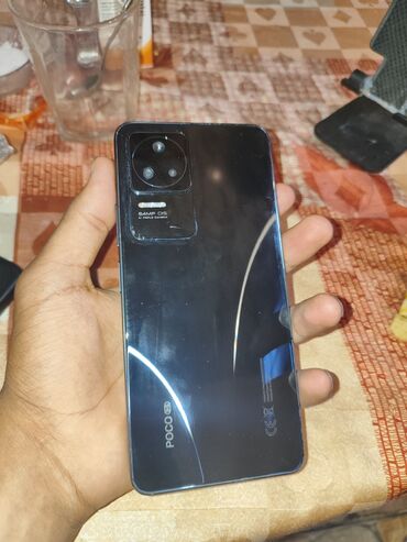 xiaomi poco f4 qiymeti: Poco F4, 256 GB, rəng - Qara, Düyməli, Sensor, Barmaq izi