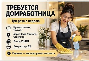 Домработницы: Требуется Домработница — 1