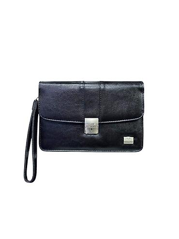 brend çantalar: №: 2207 Məhsulun adı: Dəri borsetka Qara1 qara, 17x25 sm Brend: No — 1