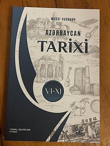 Kitablar və jurnallar: Məhsul: “Azərbaycan Tarixi VI–XI” dərs vəsaiti/kitab Müəllif: Mehdi — 1