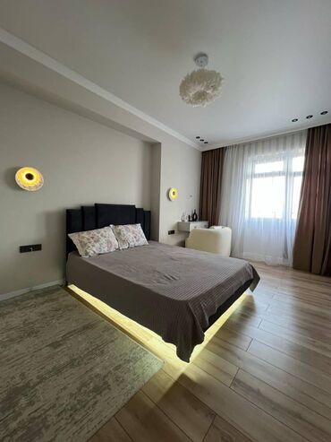 2 комнатная квартира ахунбаева: 2 комнаты, 65 м², Элитка, 14 этаж, Дизайнерский ремонт