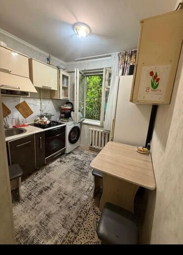 кок жар ж м: 2 бөлмө, 45 кв. м, 104-серия, 1 кабат, Косметикалык ремонт
