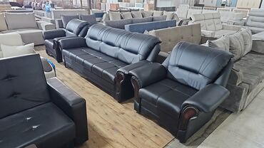 диваны в офис: Түз диван, Үч орундук жана андан көп, Бөлүп төлөө менен