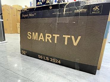 Televizorlar: Televizor Supermax 127ekran smart 4K 🔥 SUPER MAX 50LS — BÖYÜK EKRAN — 2