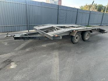 купить автовозы: Прицеп, Special trailer, Сar carrier trailer, до 3,5 т, Б/у — 5