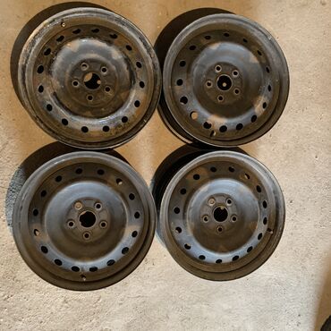 Диски: Железные Диски R 17 Subaru, Комплект, отверстий - 5, Б/у