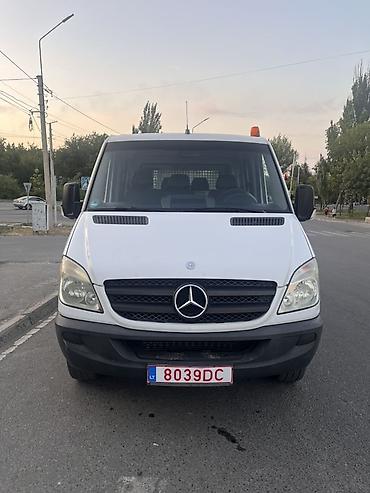 кузов бортовой спринтер: Грузовик, Mercedes-Benz, Дубль, Б/у — 1