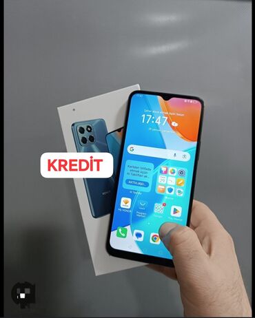 kontakt home kredit telefonlar: Honor X6, 256 GB, rəng - Mavi