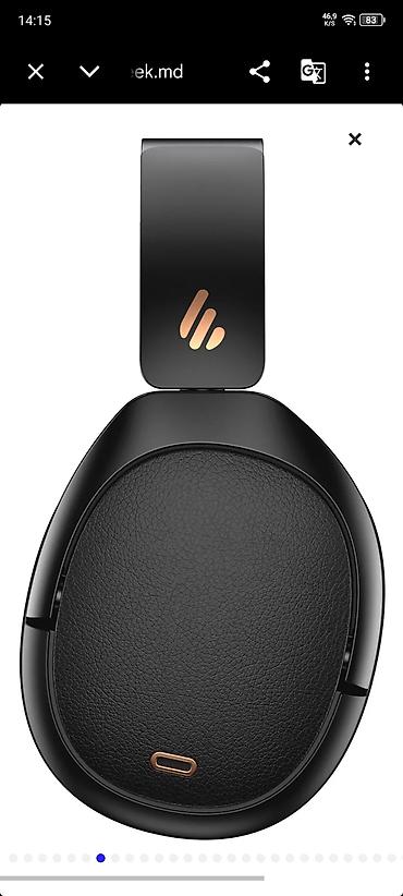 bluetooth kalonka satisi: Edifier W820NB Plus – simsiz qulaqlıq - Aktiv Səsboğma (ANC) — 3