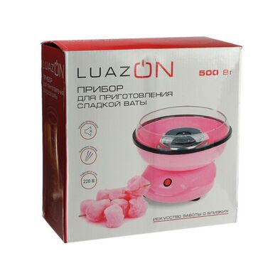 купить аппарат для сладкой ваты: Сладкая ватаПрибор для сладкой ваты LuazON LCC-01, 500 Вт
