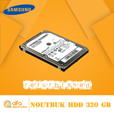 ide hard disk: Brand : Samsung Model: ST320LM001 Status: Refurbished (Ref) Həcmi: 320
