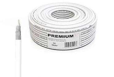 Tehnički kablovi: PremiumX koaksijalni kabl – rolna 50 m - Digitalni koaksijalni kabl — 13