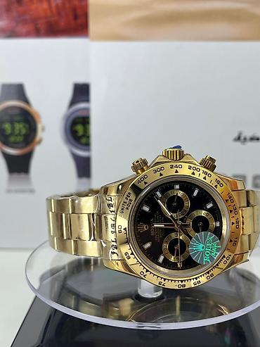 3d saat: Qızılı xronoqraf qol saatı – sport/klassik üslub Rolex, Rolex saat — 1
